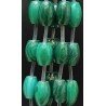 Malachite (AAA) Perline Forma Barilotto Liscio