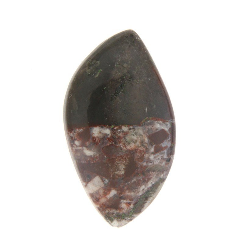 Agata Crazy Lace Naturale Forma Fantasia Piatto Cabochon Liscio Fatto a Mano 36X20mm 6,56gm 1pz