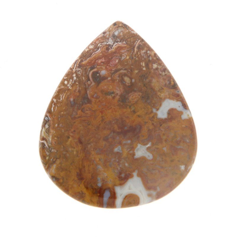 Agata Radice di Palma Naturale Forma Goccia Piatto Cabochon Liscio Fatto a Mano 35X28mm 5.83gm 1pz Agata Radice di Palma Naturale Forma Goccia Piatto Cabochon Liscio Fatto a Mano 35X28mm 5.83gm 1pz