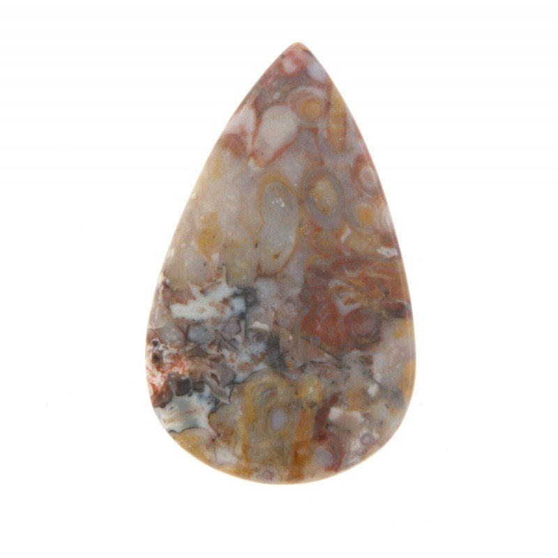 Agata Radice di Palma Naturale Forma Goccia Piatto Cabochon Liscio Fatto a Mano 42X24mm 7.69gm 1pz Agata Radice di Palma Naturale Forma Goccia Piatto Cabochon Liscio Fatto a Mano 42X24mm 7.69gm 1pz