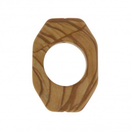 Componente pietra paesina cerchietti ottagonali 36x26 mm 1pz