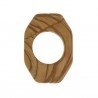Componente pietra paesina cerchietti ottagonali 36x26 mm 1pz