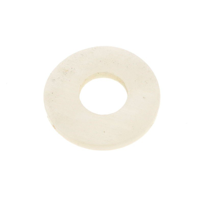 Componente madreperla cerchietti tondi bianchi 25 mm 1pz