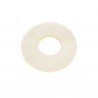 Componente madreperla cerchietti tondi bianchi 25 mm 1pz