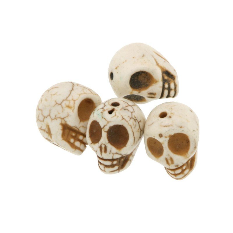 Aulite forma teschio 17mm 1pz Aulite forma teschio 17mm 1pz