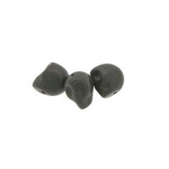 Aulite nero forma teschio 17mm 1pz