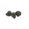 Aulite nero forma teschio 17mm 1pz