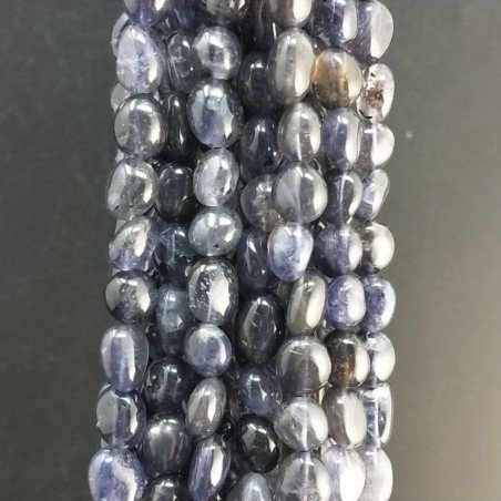 Iolite Naturale Sasso Burattato Liscio 06mm-mm