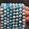 Resina Larimar Perline Forma Tondo Liscio 10mm