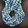Resina Larimar Perline Forma Tondo Liscio 10mm