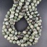 Serpentite Perline Forma Tondo Sfaccettato 10mm