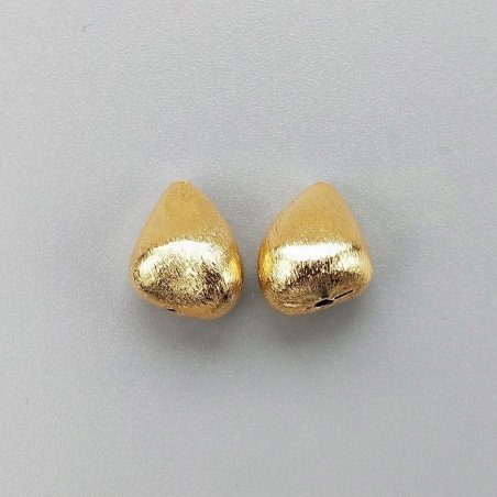 Distanziatore In Ottone Forma Fantasia Satinato 17X13mm-Dorato 1pz