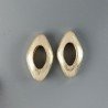 Distanziatore In Ottone Forma Rombo Forato 15X27mm-Dorato 1pz