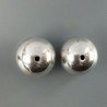 Distanziatore In Ottone Forma Tondo Lucido 20mm-Argentato 1pz