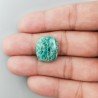 Amazzonite Russa Naturale Forma Quadrato Piatto Cabochon Liscio Fatto a Mano 18X15X6mm 15,95 Carati 1pz