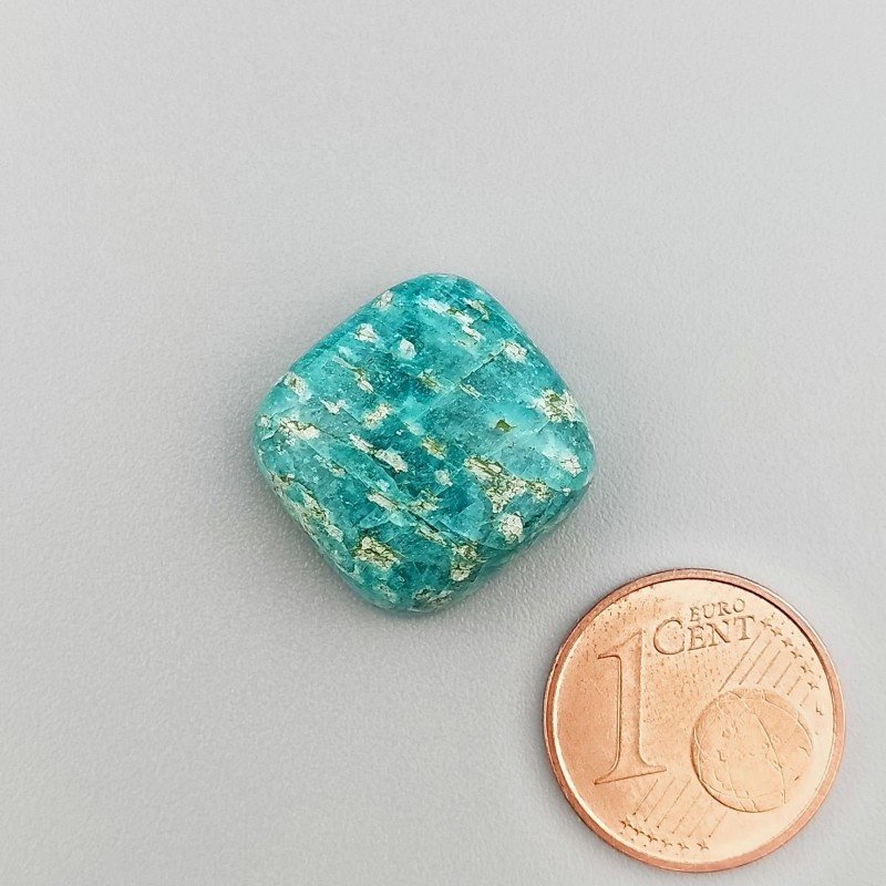 Amazzonite Russa Naturale Forma Quadrato Piatto Cabochon Liscio Fatto a Mano 16X16X7mm 18,15 Carati 1pz Amazzonite Russa Naturale Forma Quadrato Piatto Cabochon Liscio Fatto a Mano 16X16X7mm 18,15 Carati 1pz