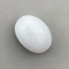 Calcedonio Naturale Forma Ovale Piatto Cabochon Liscio Fatto a Mano 17X13X10mm 19,50 Carati 1pz