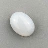 Calcedonio Naturale Forma Ovale Piatto Cabochon Liscio Fatto a Mano 16X12X6mm 9,60 Carati 1pz