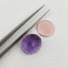 Ametista Naturale Taglio Ovale Sfaccettata Fatto a Mano Gemma Sciolte 18X15X12mm 25,15 Carati 1pz