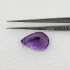 Ametista Naturale Taglio Goccia Sfaccettata Fatto a Mano Gemma Sciolte 22X14X11mm 20,90 Carati 1pz