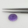 Ametista Naturale Taglio Ovale Sfaccettata Fatto a Mano Gemma Sciolte 18X15X10mm 18,85 Carati 1pz