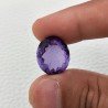 Ametista Naturale Taglio Ovale Sfaccettata Fatto a Mano Gemma Sciolte 18X15X10mm 18,85 Carati 1pz