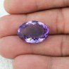 Ametista Naturale Taglio Ovale Sfaccettata Fatto a Mano Gemma Sciolta 14,5X20X8,70mm 16,55 Carati 1pz