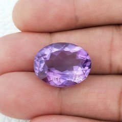 Ametista Naturale Taglio Ovale Sfaccettata Fatto a Mano Gemma Sciolta 15X19X9mm 15,25 Carati 1pz Ametista Naturale Taglio Ovale Sfaccettata Fatto a Mano Gemma Sciolta 15X19X9mm 15,25 Carati 1pz