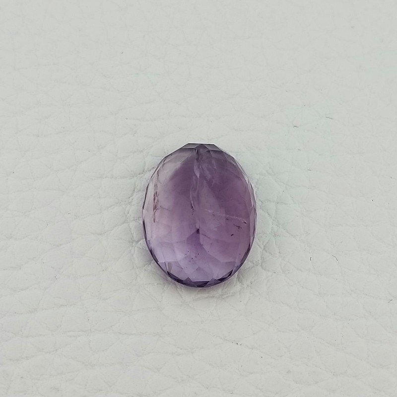 Ametista Naturale Taglio Ovale Sfaccettata Fatto a Mano Gemma Sciolta 14X19X8,7mm 15,10 Carati 1pz Ametista Naturale Taglio Ovale Sfaccettata Fatto a Mano Gemma Sciolta 14X19X8,7mm 15,10 Carati 1pz