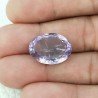 Ametista Naturale Taglio Ovale Sfaccettata Fatto a Mano Gemma Sciolta 14X19X8,7mm 15,10 Carati 1pz