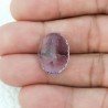 Ametista Naturale Taglio Ovale Sfaccettata Fatto a Mano Gemma Sciolta 14X19X8,7mm 15,10 Carati 1pz