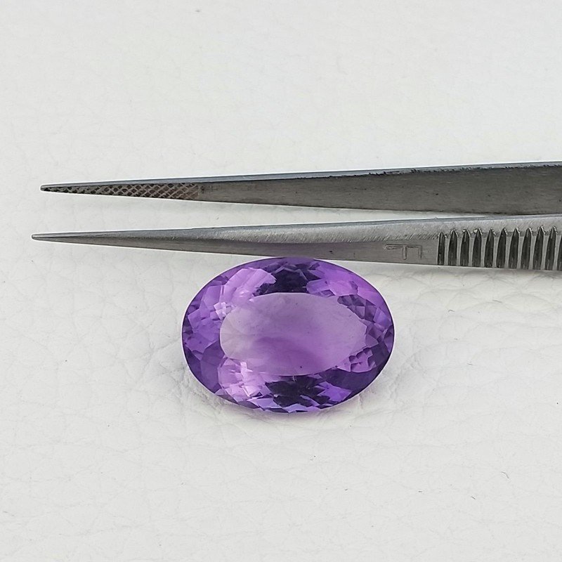 Ametista Naturale Taglio Ovale Sfaccettata Fatto a Mano Gemma Sciolta 14X19X9mm 14,20 Carati 1pz Ametista Naturale Taglio Ovale Sfaccettata Fatto a Mano Gemma Sciolta 14X19X9mm 14,20 Carati 1pz