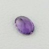 Ametista Naturale Taglio Ovale Sfaccettata Fatto a Mano Gemma Sciolta 14X19X9mm 14,20 Carati 1pz