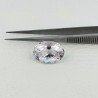 Ametista Rosa di Francia Naturale Taglio Ovale Sfaccettata Fatto a Mano Gemma Sciolta 13X18X11mm 13,90 Carati 1pz