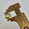 Quarzo Limone Naturale Taglio Esagonale Sfaccettato a Mano Gemma Sciolta 10,5X10,5X7mm 5.65 Carati 1pz