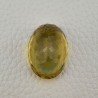 Quarzo Limone Naturale Taglio Ovale Sfaccettato a Mano Gemma Sciolta 30x21x15mm 55,00 Carati 1pz