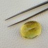 Quarzo Limone Naturale Taglio Ovale Sfaccettato a Mano Gemma Sciolta 28x22x16mm 60,30 Carati 1pz