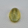 Quarzo Limone Naturale Taglio Ovale Sfaccettato a Mano Gemma Sciolta 31x23x16mm 65,40 Carati 1pz