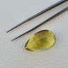 Quarzo Limone Naturale Taglio Goccia Sfaccettato a Mano Gemma Sciolta 31X19X15mm 54,70 Carati 1pz