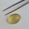 Quarzo Limone Naturale Taglio Ovale Sfaccettato a Mano Gemma Sciolta 26x19x13mm 39,60 Carati 1pz