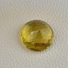 Quarzo Limone Naturale Taglio Tondo Sfaccettato a Mano Gemma Sciolta 32x32x20mm 112,50 Carati 1pz