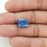 Cianite Naturale Forma Rettangolare Piatto Cabochon Liscio Fatto a Mano 10X12mm 7,80 Carati 1pz