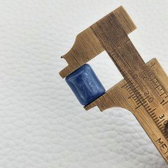 Cianite Naturale Forma Rettangolare Piatto Cabochon Liscio Fatto a Mano 10X12mm 7,80 Carati 1pz