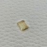 Acquamarina Gialla Naturale Taglio Smeraldo Ottagono Sfaccettata Fatto a Mano Gemma Sciolta 6x8mm AA 1,30 Carati 1pz