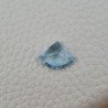Topazio Azzurro Blu Svizzero Taglio Triangolo Fantasia Sfacettata Fatto a Mano 16X13X6mm 7,50 Carati 1pz
