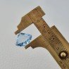 Topazio Azzurro Blu Svizzero Taglio Triangolo Fantasia Sfacettata Fatto a Mano 16X13X6mm 7,50 Carati 1pz