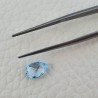 Topazio Azzurro Blu Svizzero Taglio Goccia Piatto Briollette Sfacettata Fatto a Mano 6x9mm 1pz