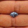 Topazio Azzurro Blu Svizzero Taglio Triangolo Fantasia Sfacettata Fatto a Mano 12X8X5mm 3,05 Carati 1pz