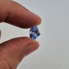 Topazio Azzurro Blu Svizzero Taglio Triangolo Fantasia Sfacettata Fatto a Mano 12X8X5mm 3,05 Carati 1pz