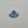 Topazio Azzurro Blu Svizzero Taglio Triangolo Fantasia Sfacettata Fatto a Mano 17X13X7mm 9,65 Carati 1pz